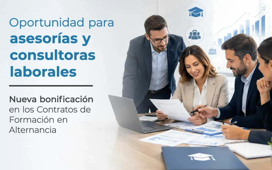 Nuevos módulos económicos para contratos de formación en alternancia